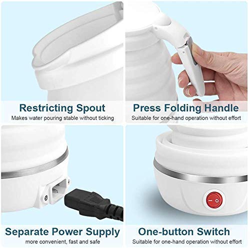 SKADIOO Electric Hot Water Kettle 600-Watt
